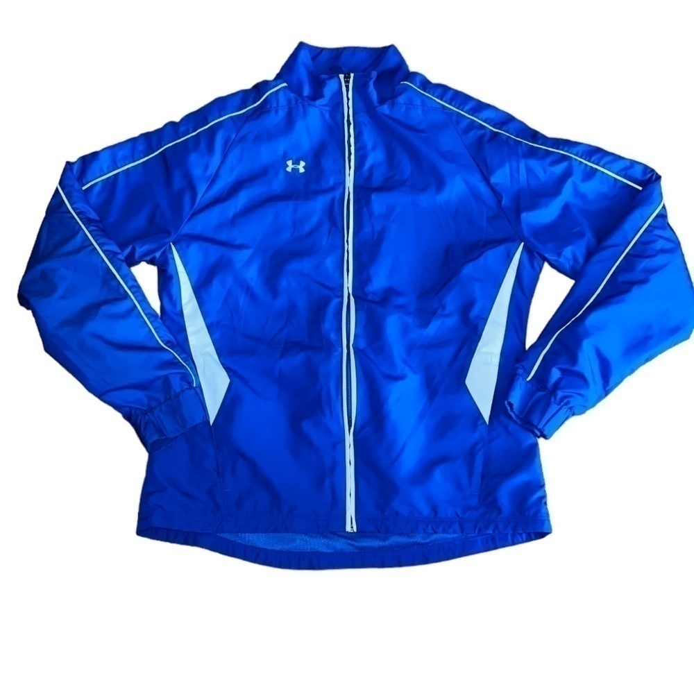 UNDER Armor Zip Up Rain Jacket ~Windbreaker Small